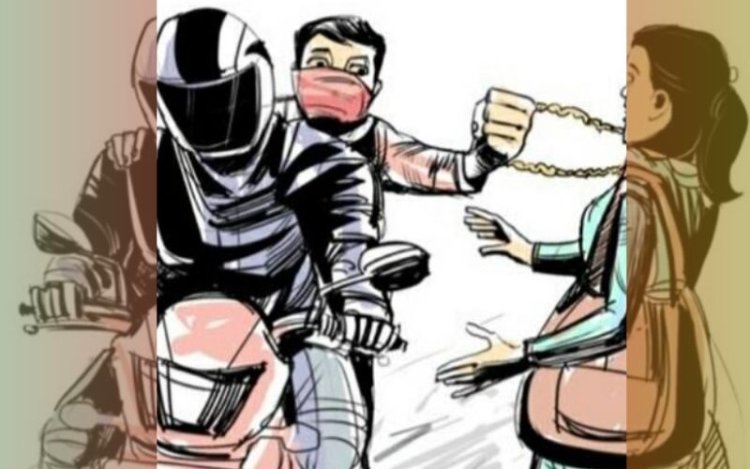 बाइक पर घूम रहे हैं लुटेरे ,चेन व मोबाइल को रखे संभाल कर
