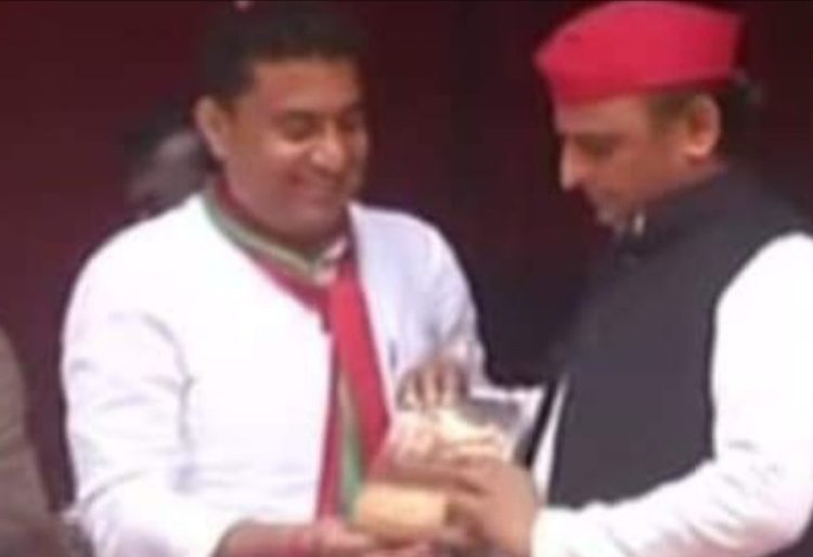 समाजवादी पार्टी ने नोएडा से मनोज चौहान को बनाया प्रदेश सचिव
