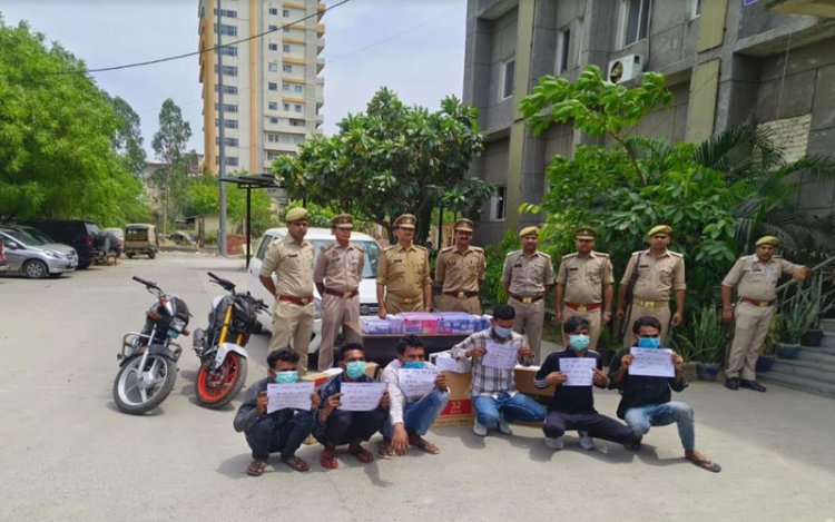 नोएडा पुलिस ने शातिर चोरों को किया गिरफ्तार
