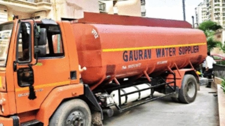 ग्रेटर नोएडा की सोसाइटी में पानी की सप्लाई गुल