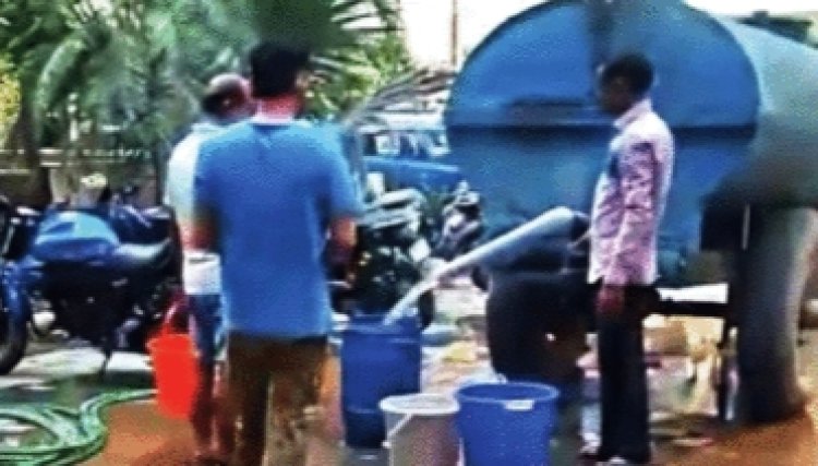 ग्रेटर नोएडा की सोसाइटी में बिना पानी के हुआ बुरा हाल!