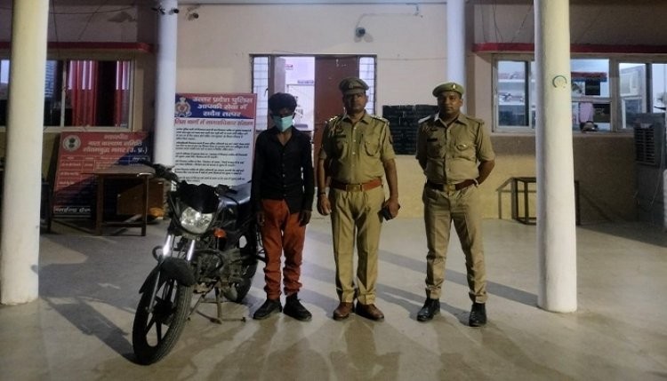 हवालात की जाली काटकर पुलिस हिरासत से भागा वाहन चोर