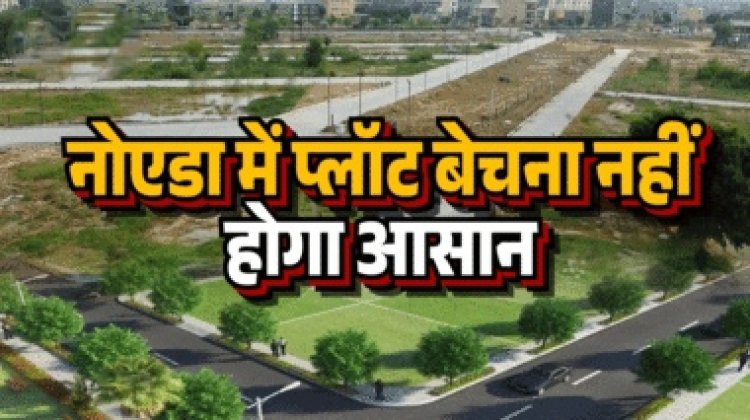 नोएडा और ग्रेटर नोएडा में मिलने के तुरंत बाद प्लॉट बेचना होगा मुश्किल, जानिए अब क्या होगा?