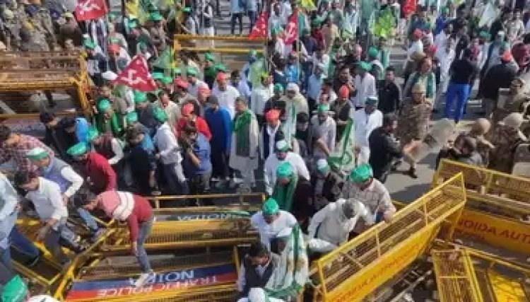 नोएडा में 20 किसानों की रिहाई का आदेश हुआ, पर जेल से बाहर आया एक