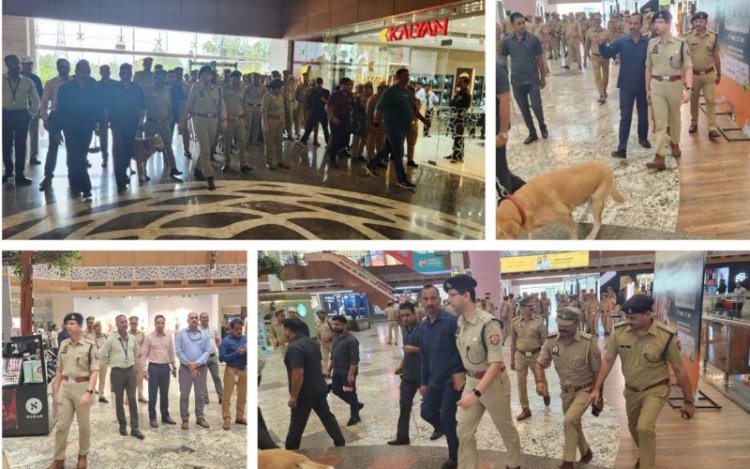 नोएडा में जारी हुआ हाई अलर्ट, परखी गर्ई सुरक्षा की तैयारियां