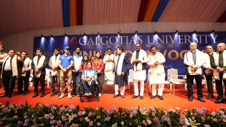 गलगोटिया विश्वविद्यालय का भव्य दीक्षांत समारोह, पीयूष गोयल बोले – विश्व की शीर्ष संस्थाओं में शामिल