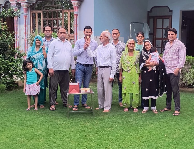 समाजसेवी परिवार से निकला एक और रत्न, विपुल अधाना का चयन SBI में